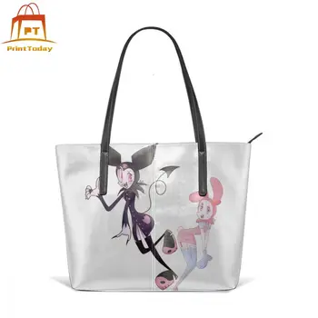 

Kuromi My Melody Handbag Kuromi Melody Top-handle Bags Trend Oversized Leather Tote Bag Women's Shopper Teenage Women Handbags