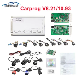 

Carprog V8.21/V10.93 Car prog Full Set ECU Chip Tunning Tool 8.21 Online Programmer Car Prog OBD2 Scanner Car Repair Tool