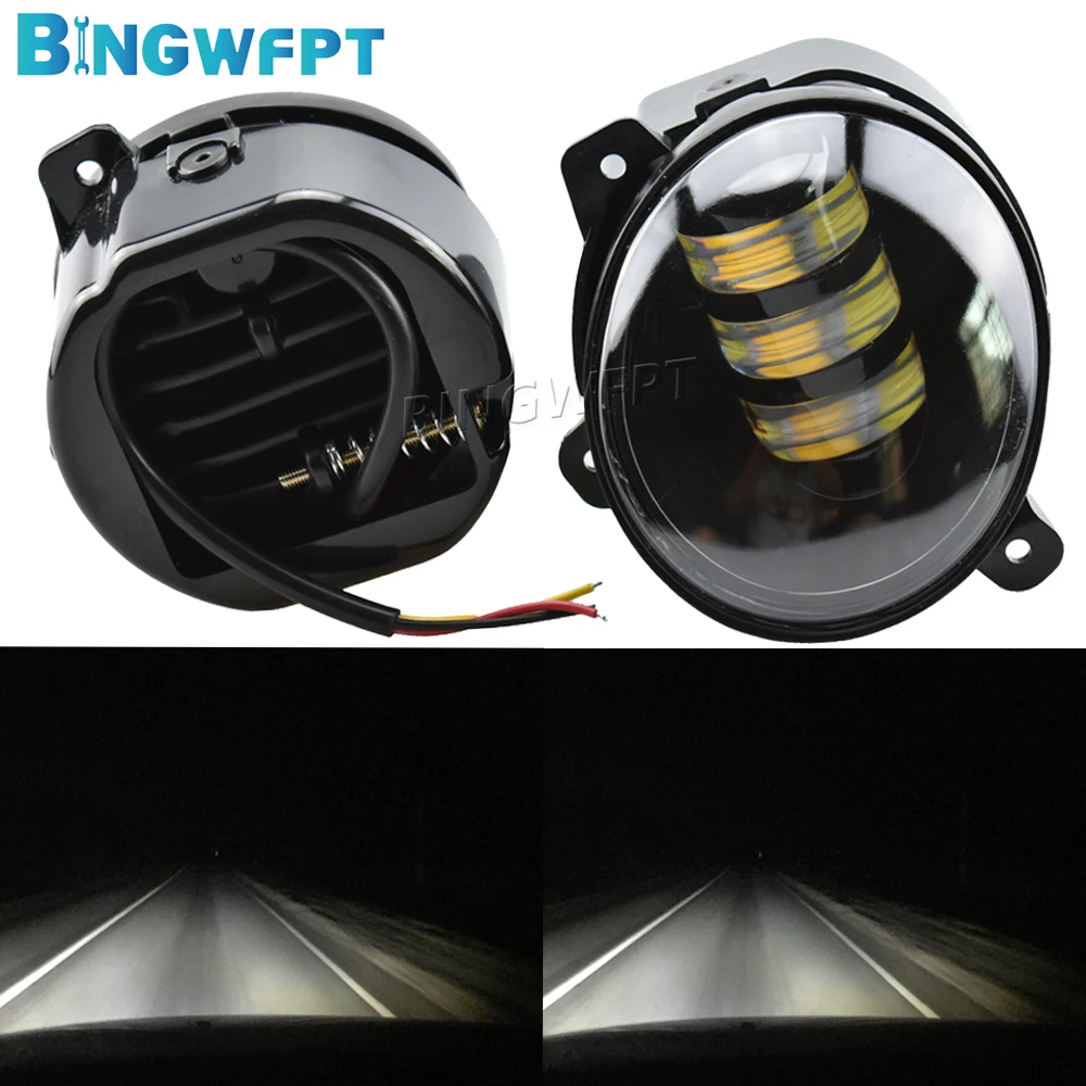 Bingwfpt Fog Lights For Lada Granta Kalina 2 Largus 21903743010 Fog