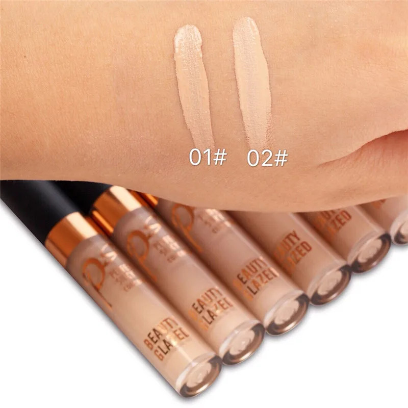 Full Cover 3 Colors Liquid Concealer Makeup 3ml Eye Dark Circles Cream Face Corrector Make Up Base Cosmetic Small Tattoo Scars