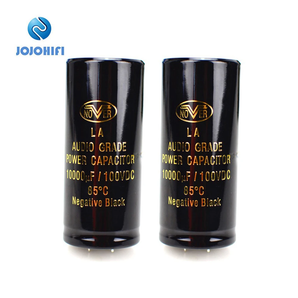 1—6pc NOVER 10000UF 100V 35x80mm 85℃ Pitch 10mm 10000uF/100V 100V/10000uF HIFI HI-FI Fever bronzing AUDIO Electrolytic Capacitor