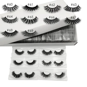 

YSDO 30 Pairs Mink EyeLashes private DIY logo Box Wholesale EyeLashes MakeupFake EyeLashes Volume False EyeLashes winged Lashes