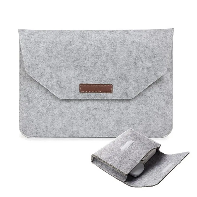 

Business Gift Felt Computer Bag Tablet PC Felt Bag Exquisite Carrying Felt Bag