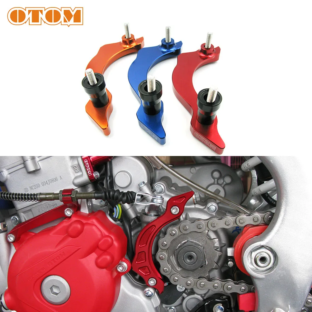 OTOM корпус двигателя мотоцикла Магнитная крышка защитная пластина CNC алюминий для