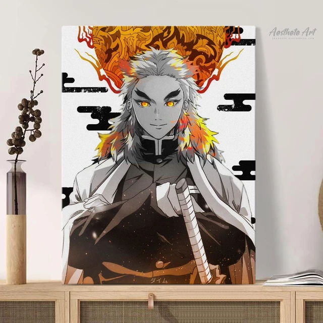 Kyojuro Rengoku Poster - Poster - AliExpress