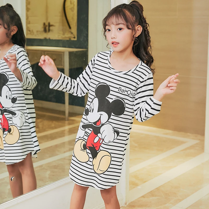A-465, Мультяшные Девочки ночные рубашки пижамы для девочек высокого качества летняя классная одежда для сна для малышей, платье Детская ночная рубашка, платье для детей от 2 до 12 лет - Цвет: style 7
