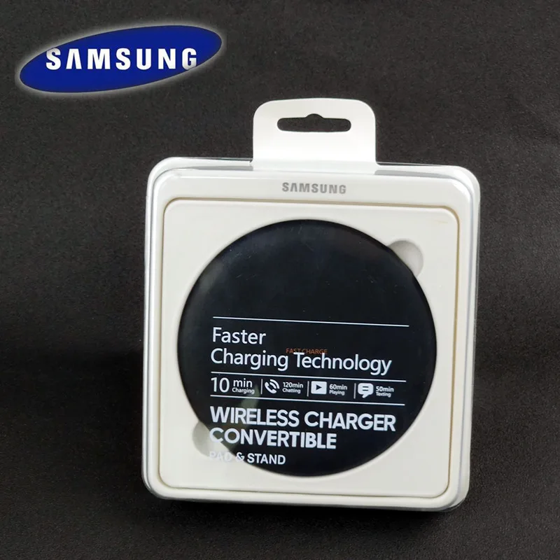 

Samsung S10 Wireless Charger convertible Pad Fast Charge qi Faster charging Technology stand for Galaxy s8 s9 Plus note 8 9 10