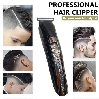 

3in1 Professional Men Hair Clipper Shaver Trimmer Waterproof Wireless Electric Shaver Beard Nose Razor Haircut Cutting Machine