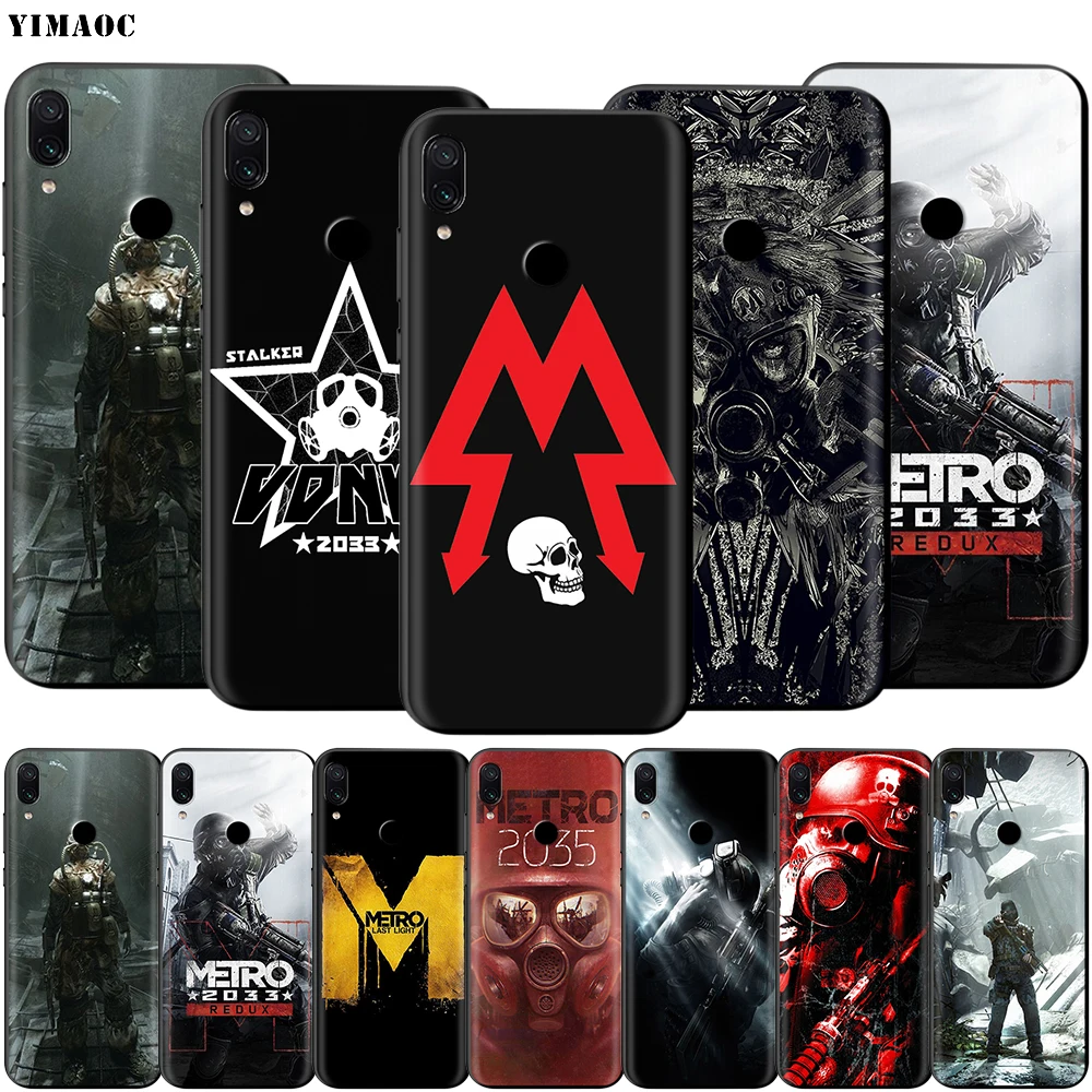 Чехол Metro 2033 для Xiaomi Redmi Note 4 4x 4a 5 5a 6 8 8A MI 9 9s 10 8T K30 Pro Max Lite Plus|Бамперы| |