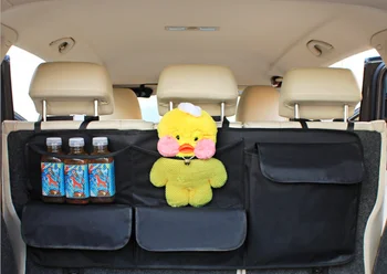 

Car RV Camper Van SUV Rear Seat Back Storage Organizer Hanging Multi Use Pocket Tidying Bag Truck Car Interior Accessories