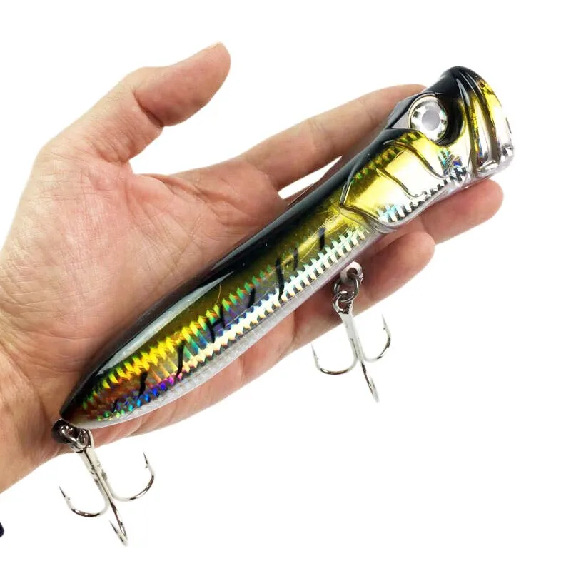 

Swimbaits Fishing bait Fake Artificial Fish Lure Plastic Hook Outdoor Accessory Mouth Popper