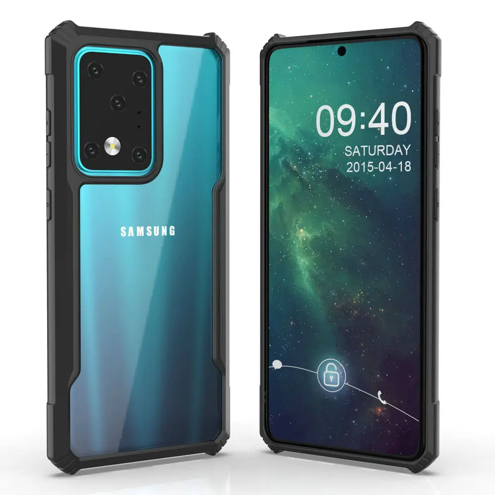 200 шт./лот для Galaxy A51 A71 A81 A10S A20S A50S противоударный HD прозрачный защитный чехол Samsung