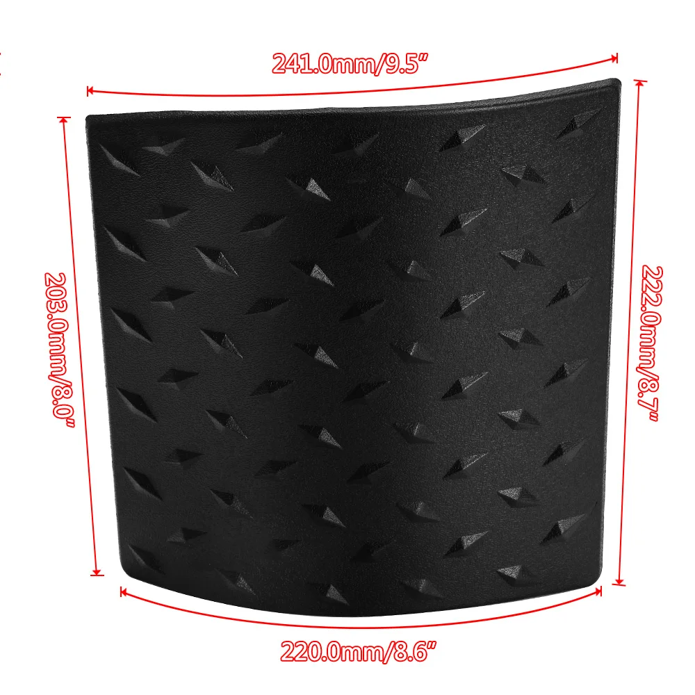 1Pair ABS Car Cowl Body Armor Outer Engine Hood Cowling Cover for Jeep Wrangler JK Rubicon Sahara Auto Styling Accessories car engine hood cover