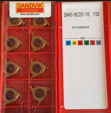 10 шт. вставки карбида 254RG-16CC01-110-1135