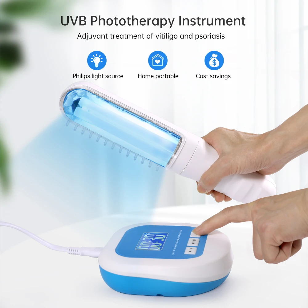 YOUWEMD 311nm Narrowband UVB Phototherapy Device-Phi Light Source for Effective Vitiligo and Psoriasis Treatment at Home 2