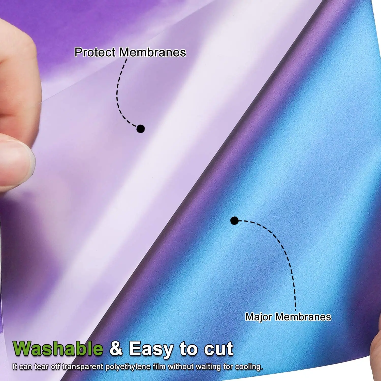 Heat transfer vinyl htv 12"&times;40"/30.5cmx25/50/100cm gradient change color for t-Shirt
