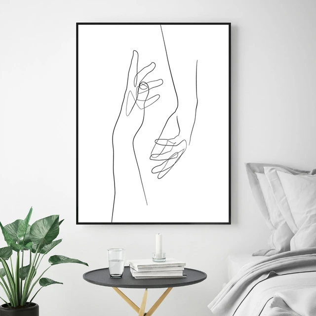 Minimal Hand Line Art Print Simple Drawing Artwork Couple Abstract Art Canvas Painting Love Art Poster Modern Bedroom Wall Decor Painting Calligraphy Aliexpress Minimal Hand Line Art Print Simple Drawing Artwork Couple Abstract Art Canvas Painting Love Art Poster Modern Bedroom Wall Decor Painting Calligraphy Aliexpress
