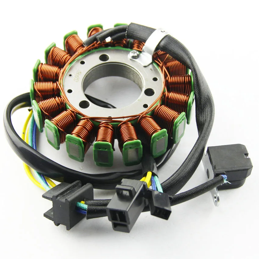 Мотоцикл магнитная катушка статора 18 полюсов 12V катушки для Suzuki 32101-13F00 3210113F00 GZ250 Marauder 1999-2011