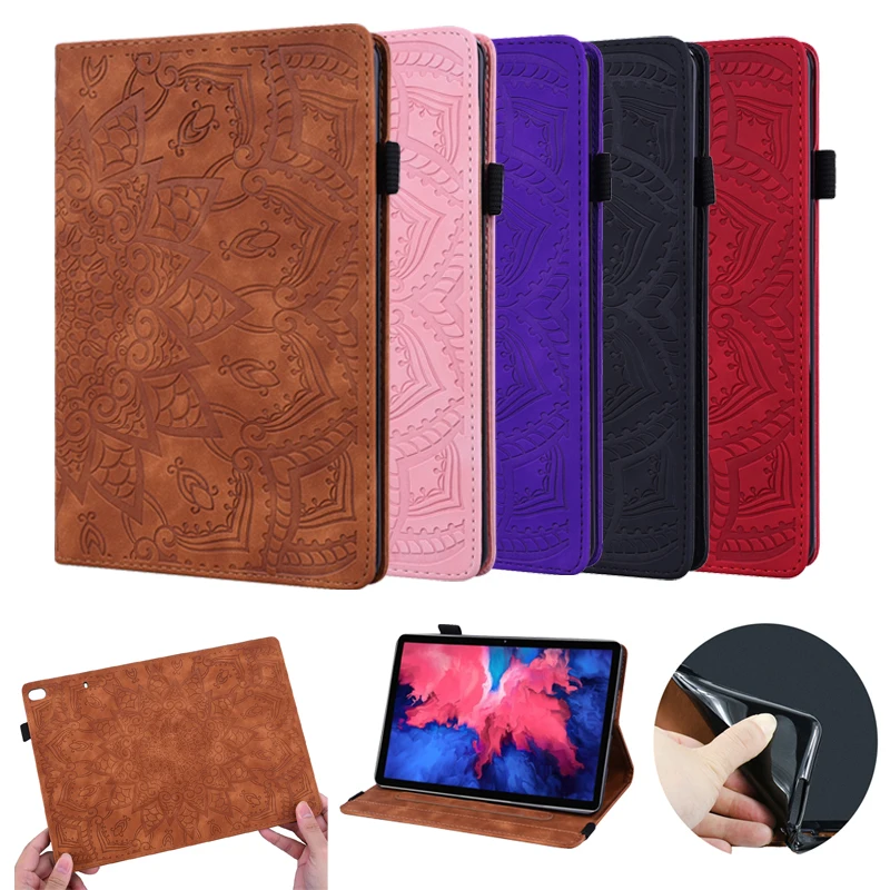 Custodia In Rilievo Per Huawei Mediapad M5 Lite 8.0 Custodia Portafoglio Cover 3D Fiore Per Huawei M5 Lite 8 Pollici Jdn2-Al00/W09 Custodia Per Tablet