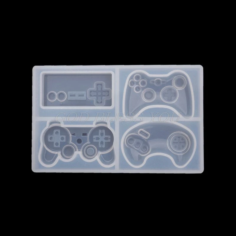 4 Styles De Consoles De Jeu Poignee Pendentif Silicone Resine Moule Controleur De Jeu Gateau Fondant Moule Bijoux Cuisson Outils Aliexpress