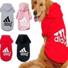 Produits pour animaux de compagnie chien vêtements manteau veste à capuche pull vêtements pour chiens coton vêtements pour chiens sport Style chien vêtements