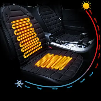 

Single/Double Square Car Heating Pad Car Seat Winter Heating Cover Seat Heating Pad Winter Cushion Car Seat Protection Cover
