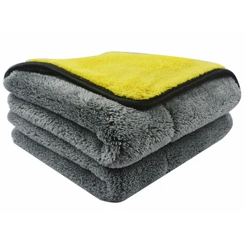

Double face Microfiber Towel Car Wash Cloth Auto Cleaning Door Window Care Thick Strong Water Absorption Car cleaning cloth