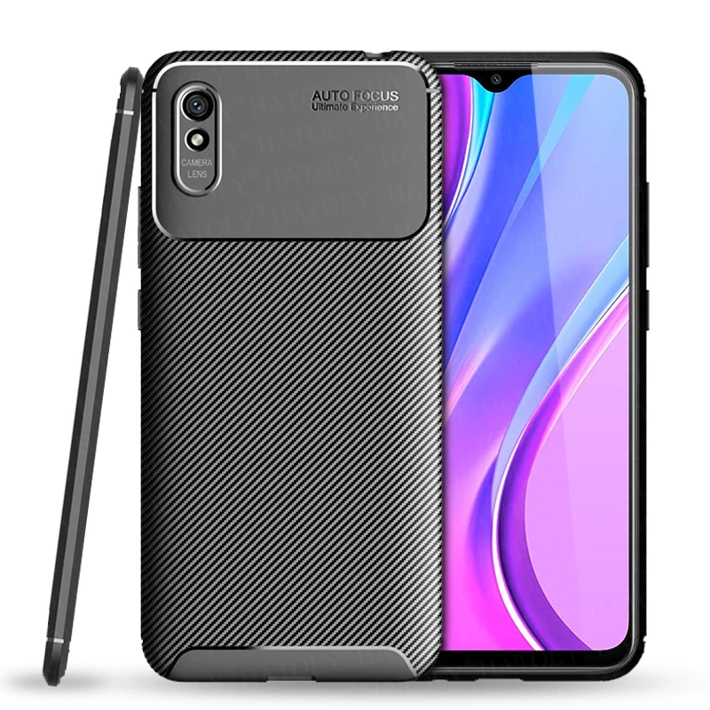 For Xiaomi Redmi 9A Case Cover Soft Silicone Anti knock Bumper Matte