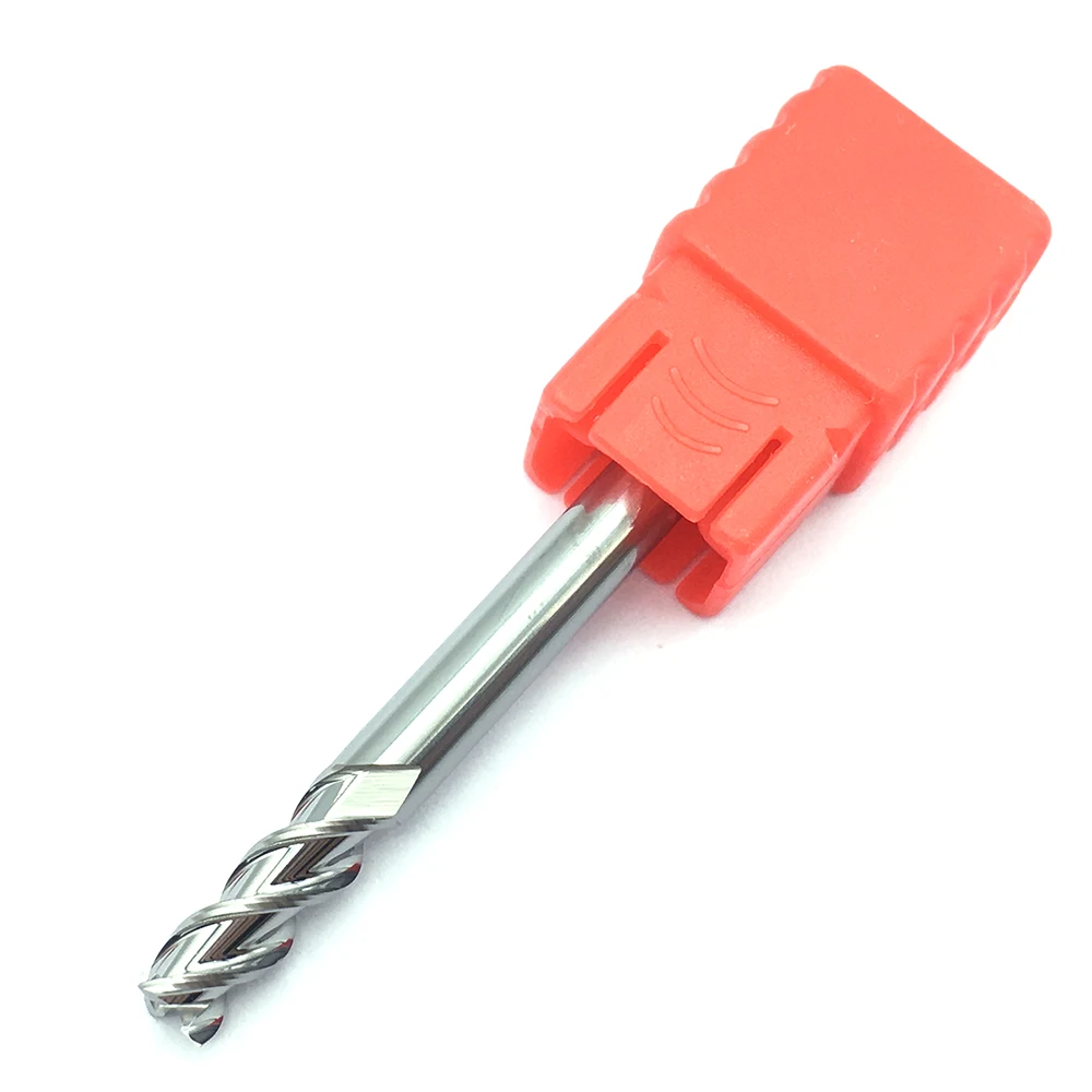1PC Mill Aluminium 4.0XD4X50L Extra Long HRC60 3Flute Tungsten Carbide Milling Cutter Endmills Tool CNC Lathe Cutter Mill End
