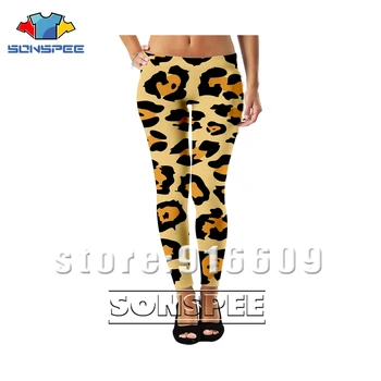 

3D Leopard Print Men Women Harajuku Full Length Animal Sexy Party Harajuku Lady Leggings Hip Hop Pants Anime Jogger Trousers