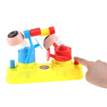 

Double Battle Board Interactive Table Game Hammer Robot Puzzle Toys For Kids Adults Pressure Reduction