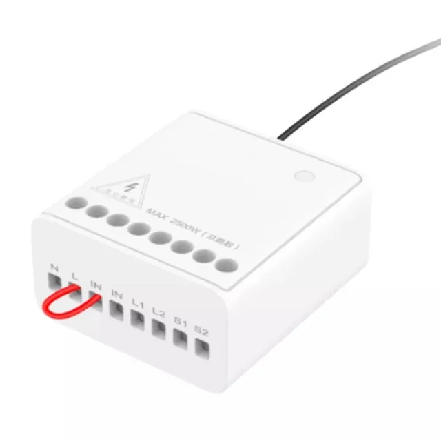 Xiaomi Aqara реле двусторонний модуль управления беспроводное реле ZigBee контрольный Лер 2 канала умный светильник переключатель управления несколько Devic - Цвет: 1 pcs