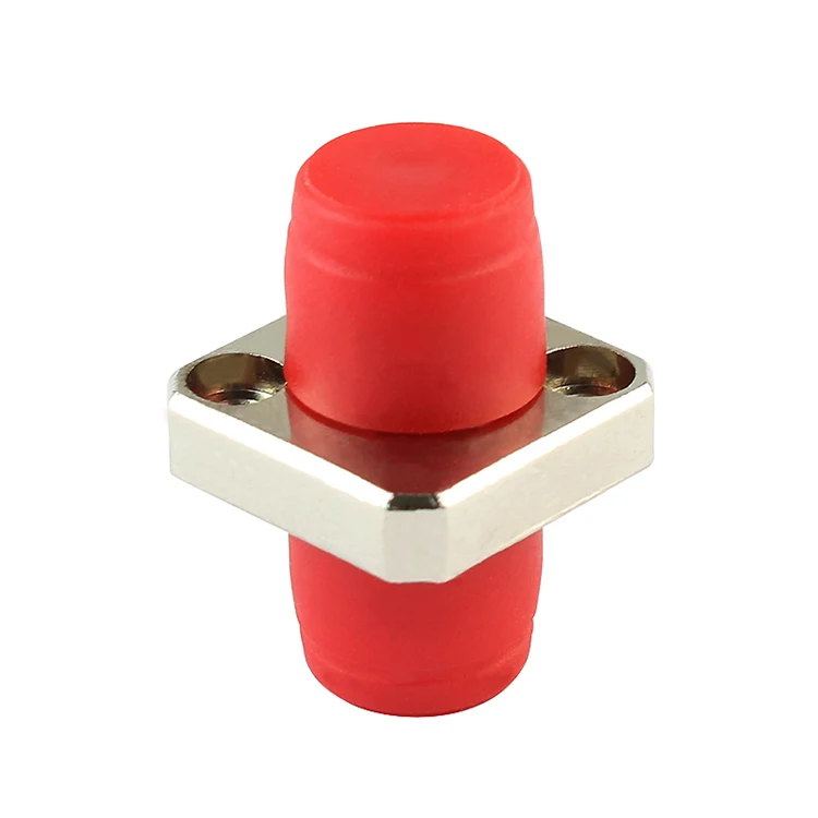 50PCS FC Fiber Optic Adapter Type Sample FC Optical Fiber Coupler FC Square Flange FC Connector FC-FC afbeelding
