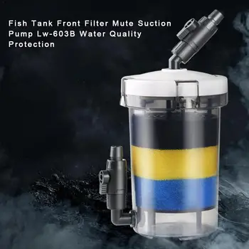 

Aquarium Fish Tank External Filter Canister Outer Filtration System Fish Tank Filter Pump Super Quiet Filter LW-630B