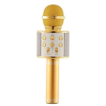 

Handheld Wireless Bluetooth Microphone KTV Karaoke Microphone with Speaker for IOS Android Phone Computer Karaoke