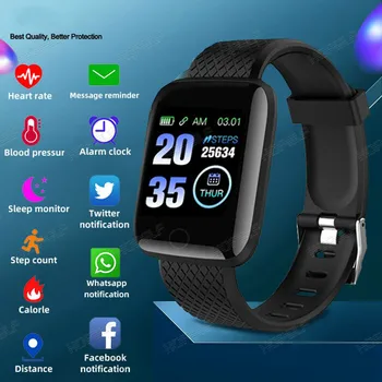 

Smart Watch Men Women 2020 Sport Waterproof Passometer Heart Rate Fitness Tracker Smart Women Watches for Smartphone Android ios