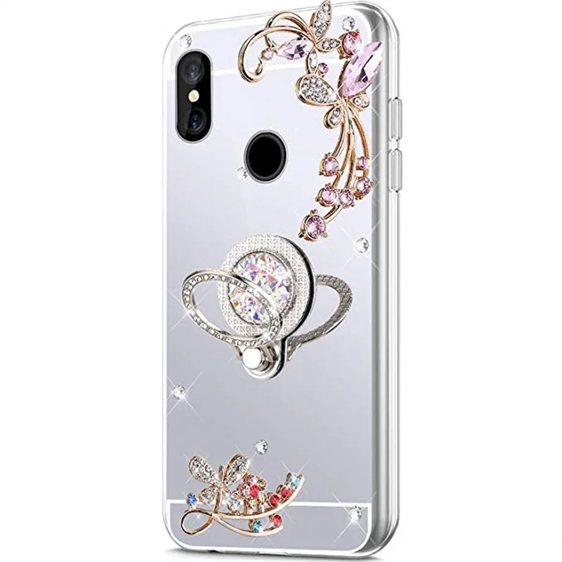 

Bling Phone Cover for Samsung Galaxy A70 A50 A30 A20 A20E A10 M40 M30 M20 M10 A2 Core Case Lxuxry Mirror Diamond phone Case