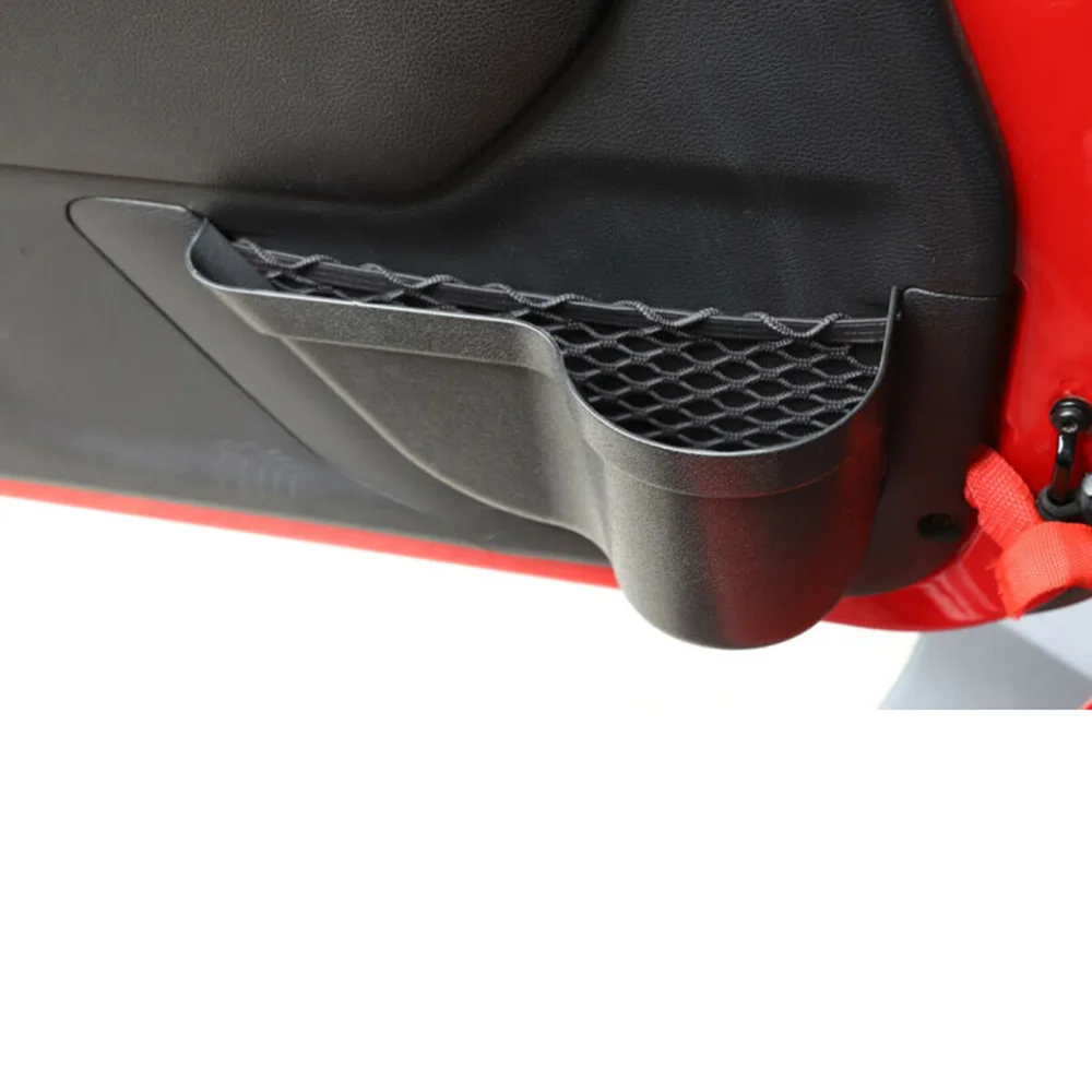 4 шт. Авто 4-дверный сетчатый ящик для хранения карманные украшения для Jeep Wrangler JK 2011- набор внутренних деталей Органайзер