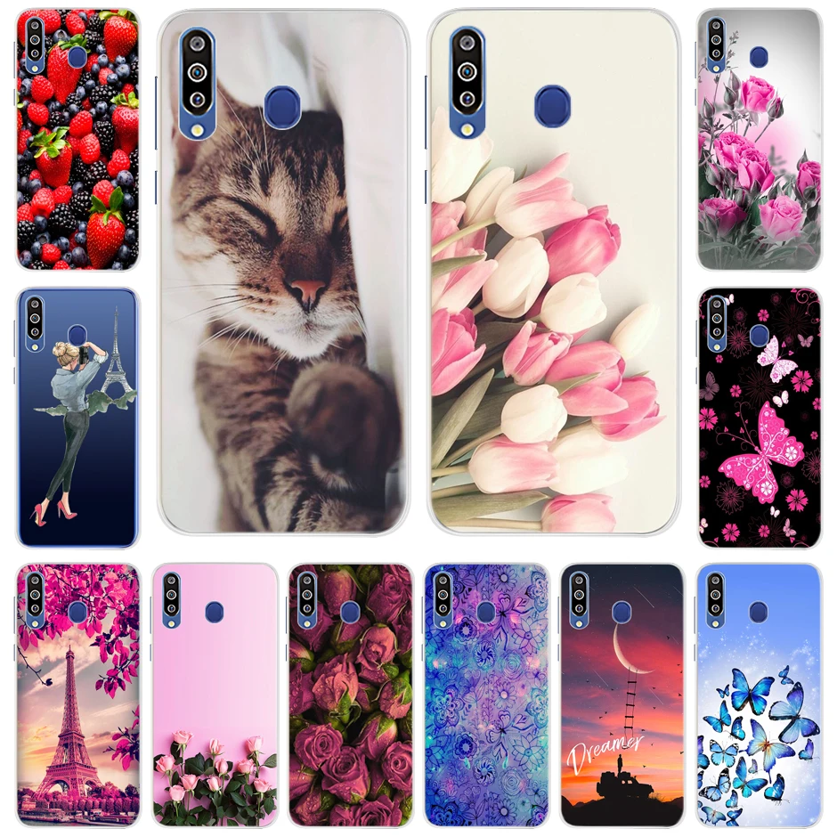 Фото Чехол для Samsung Galaxy M30, чехол для Samsung A40s, M305F, M305FN, M305G, мягкий силиконовый чехол-накладка с рисунком для Samsung M30, чехол для телефона №1