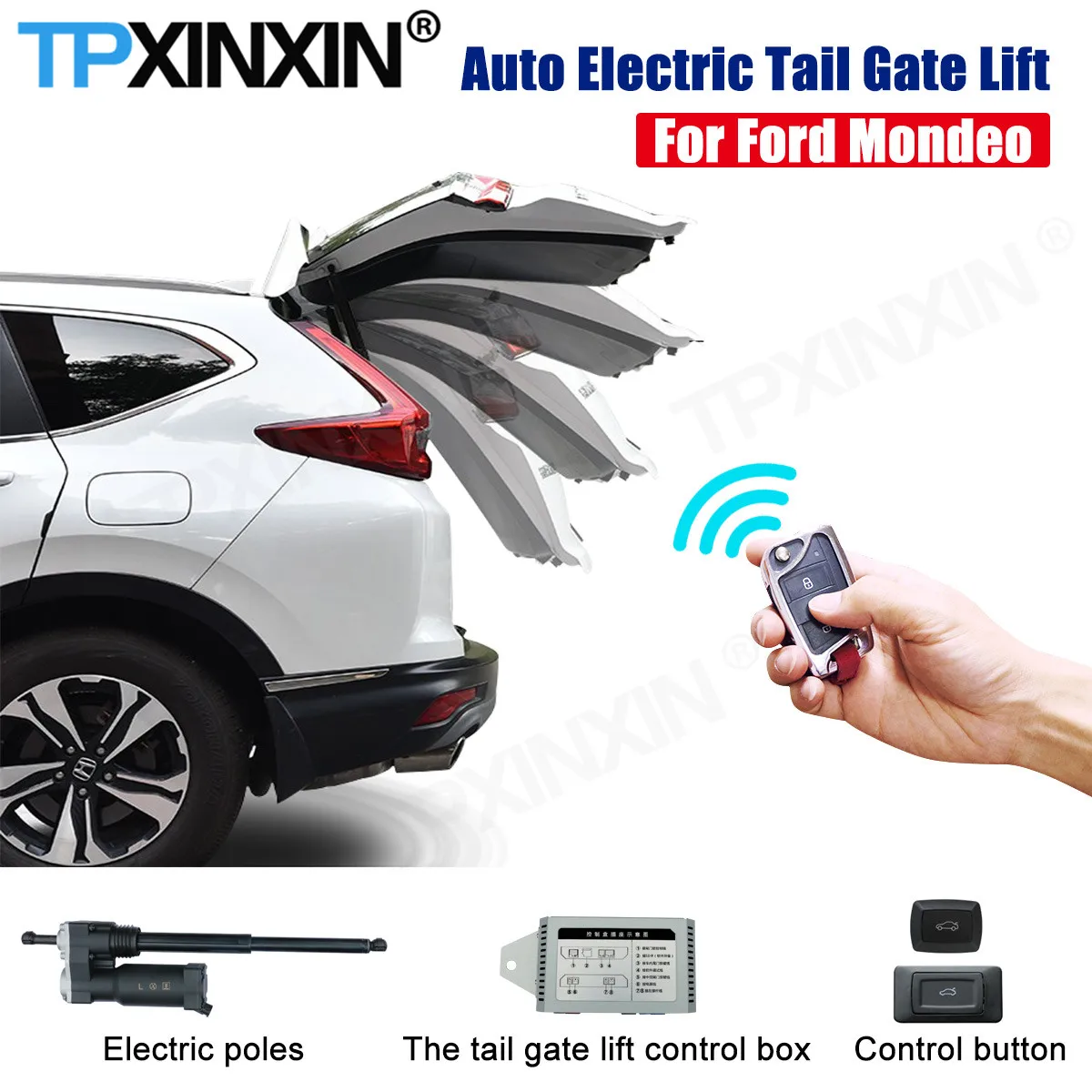 

Mute Easy To Install Smart Auto Electric Tail Gate Lift For Ford Mondeo 2013 With Remote Control Drive Seat Button Control