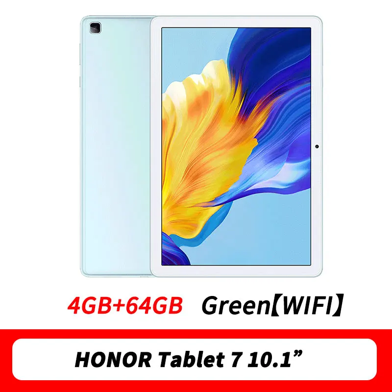 HONOR Tablet PC 7 10.1 Inch MediaTek Helio G80 Octa Core 4GB RAM 64GB ROM Android 10 5100mAh HONOR PAD 7 ipads for sale cheap Tablets
