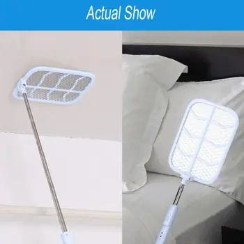

USB Charge Electric Fly Swatter Telescopic Mosquito Killer Insect Reject Racket A69E