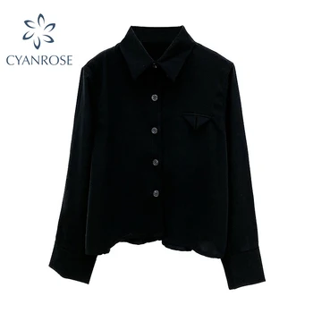 

Slim Knitted sweater 2020 autumn Fashion Korean Button Long Sleeve Casual Lapel Single Breasted Black Sweater Cardigan Coat tops