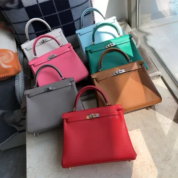 

2020 luxury handbags woman bags designer genuine leather runway female Europe brand