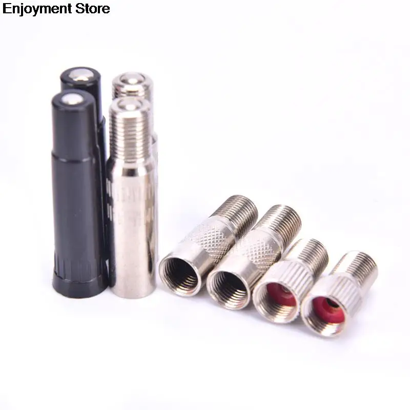 2pcs Bicycle Valve Extender for Schrader Valve Replacement Cycling Bike Part IF 