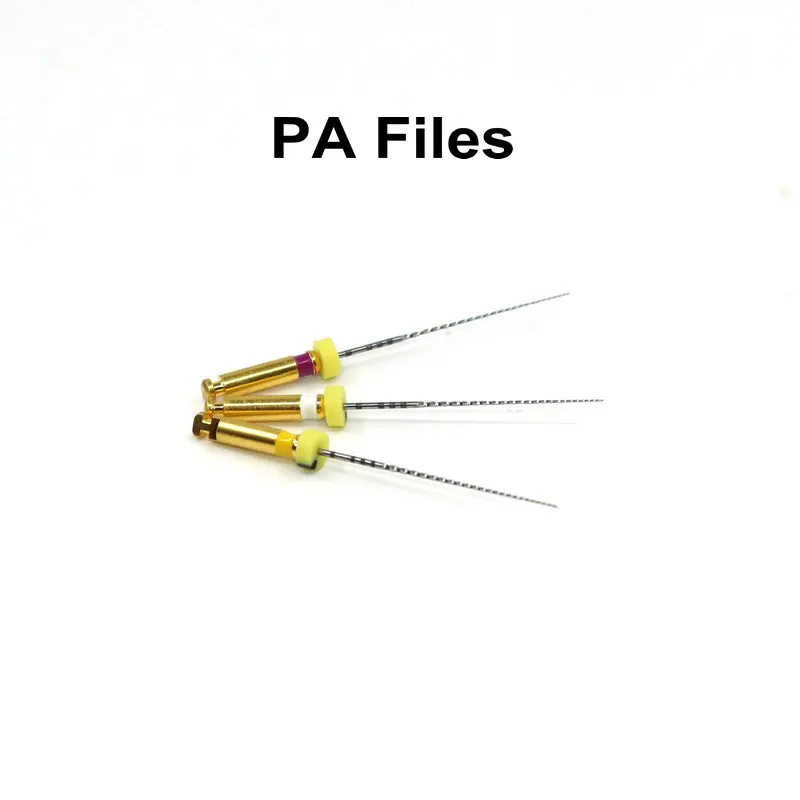 

6pcs/pack Dental PA Files 21mm 25mm Single and Assorted Size Niti Alloy Endodontics Files Endo Files