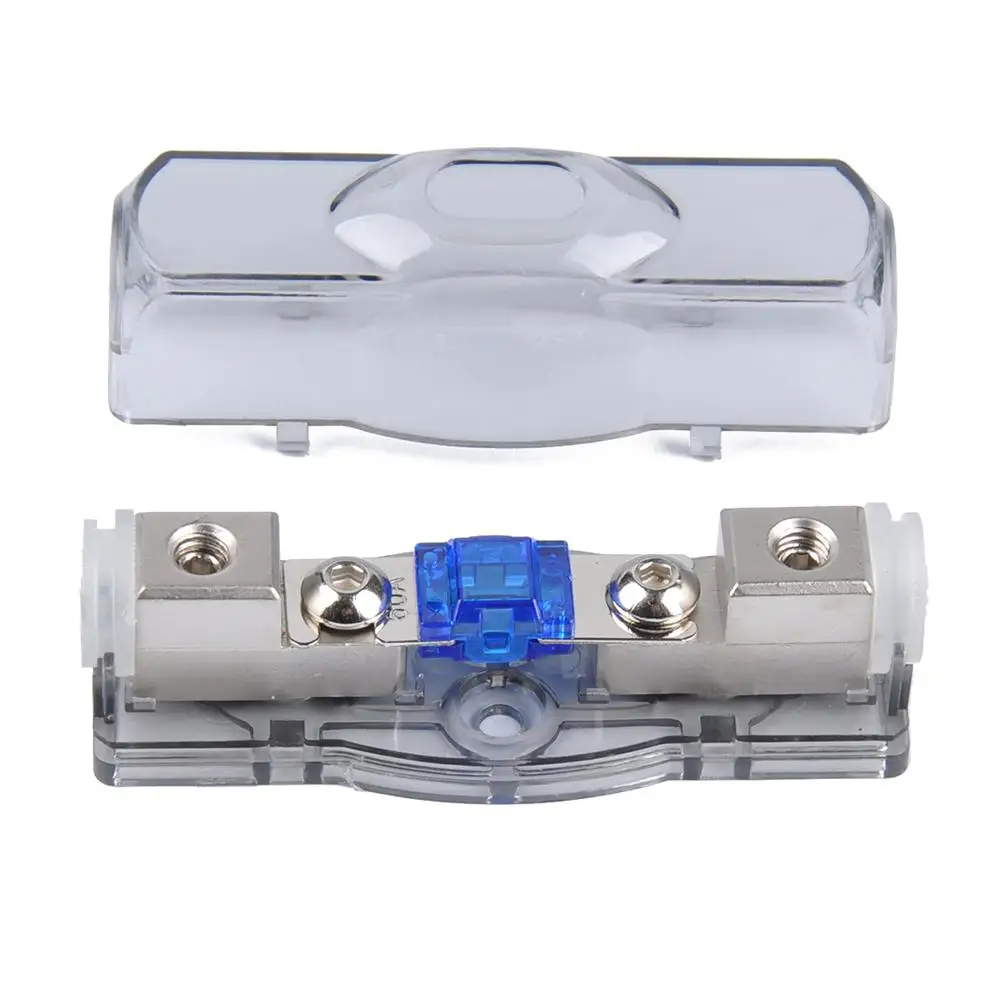 

GloryStar Mini ANL 4/8 GA IN-4/8 GA OUT Fuse Holder (Built-in 60A Fuse)