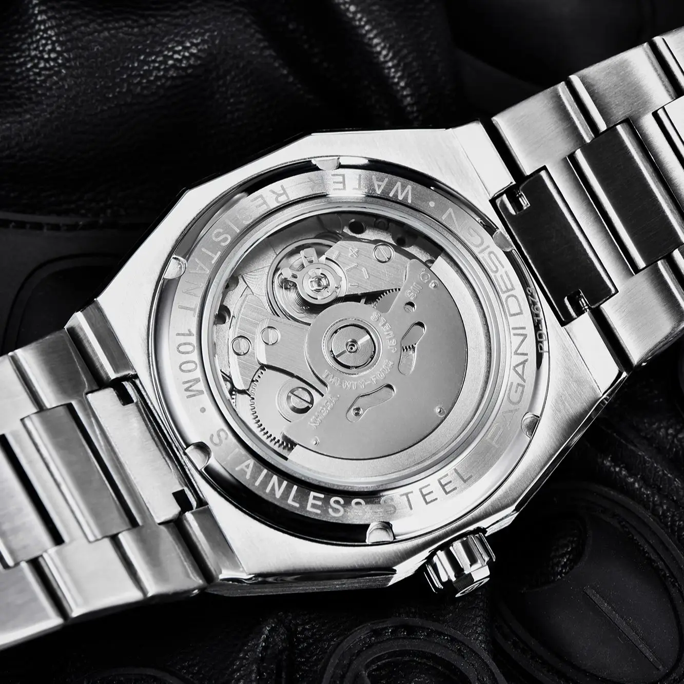 PAGANI DESIGN New 2021 Men's 40mm Stainless Steel Clock Seiko NH35A Automatic Date 100m Waterproof Wristwatch Relogio Masculino