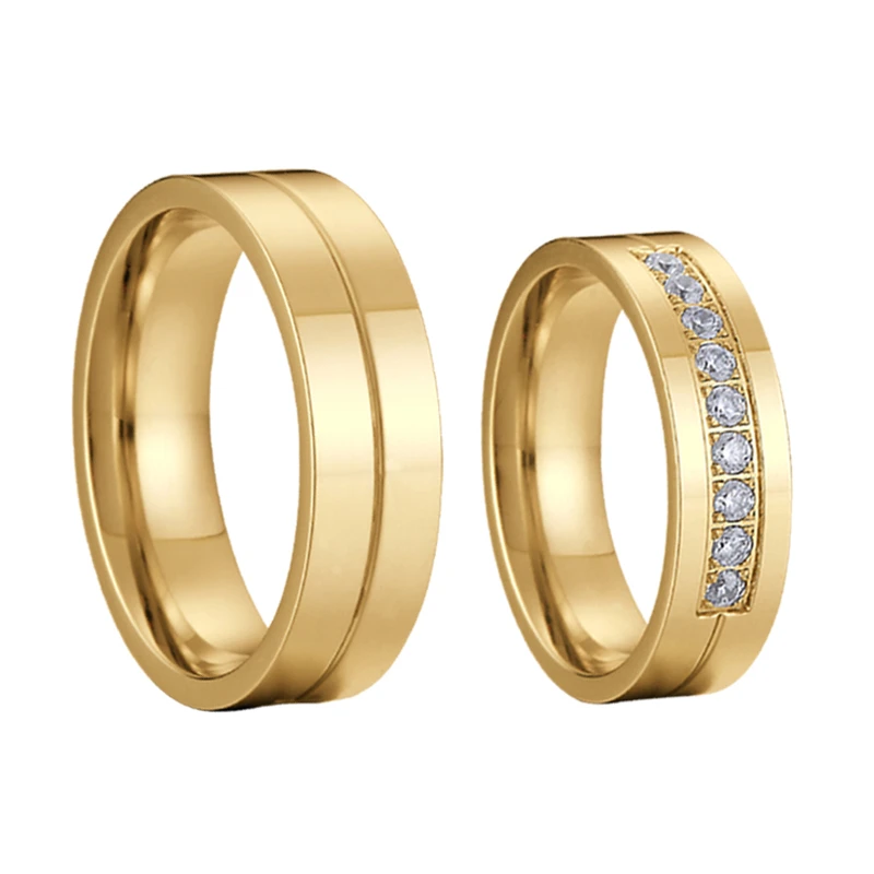 Anillos de boda de 8mm hombres y mujeres, joyería de diseño, Alianza de Amor, 2019|Anillos| - AliExpress