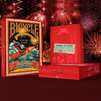 

Bicycle Firecracker Playing Cards Ellusionist Playing Cards Poker Cards for Magician Collection Card Game